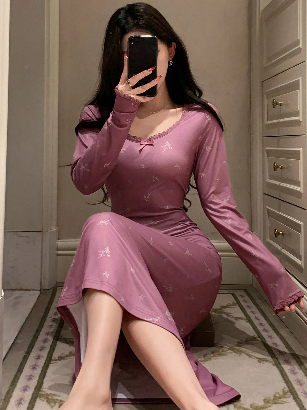 Rochie de noapte SHEIN, mix culori