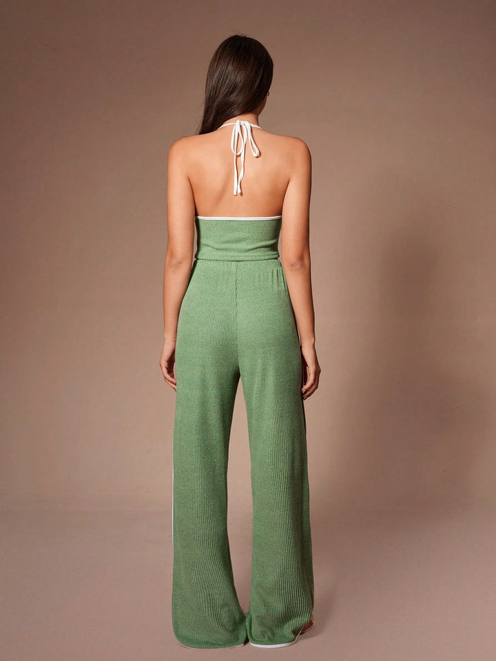 Set pijamale SHEIN, verde