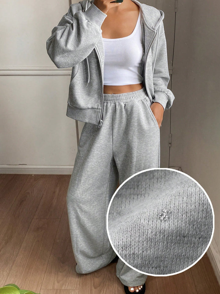 Set pijamale SHEIN, gri