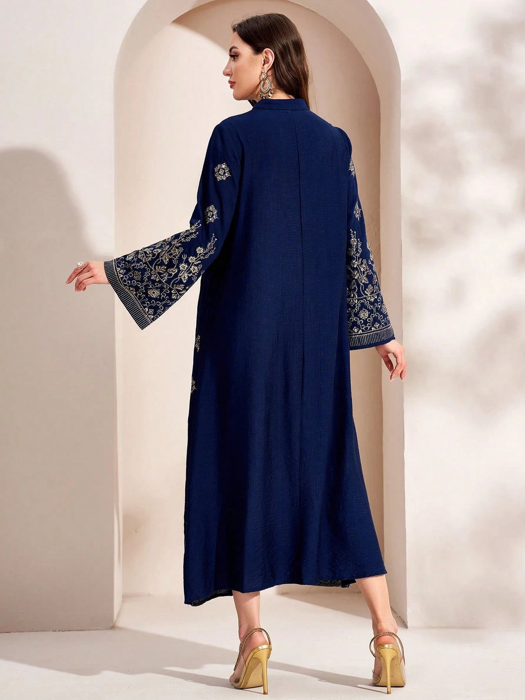 Rochie maxi SHEIN, albastru