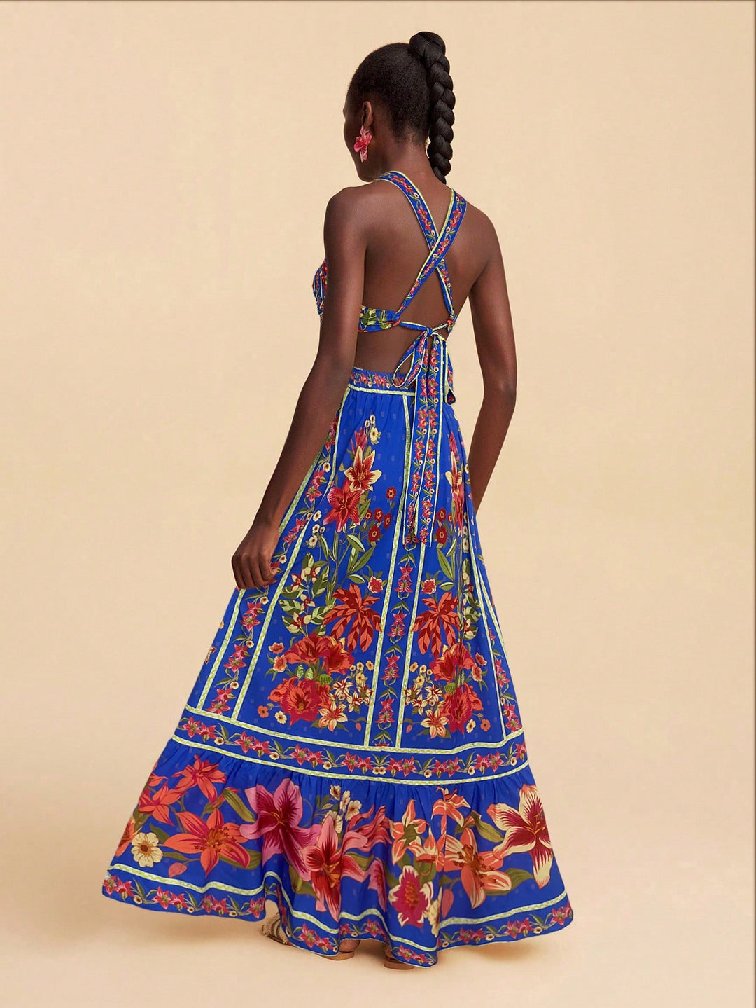 Rochie maxi SHEIN, albastru