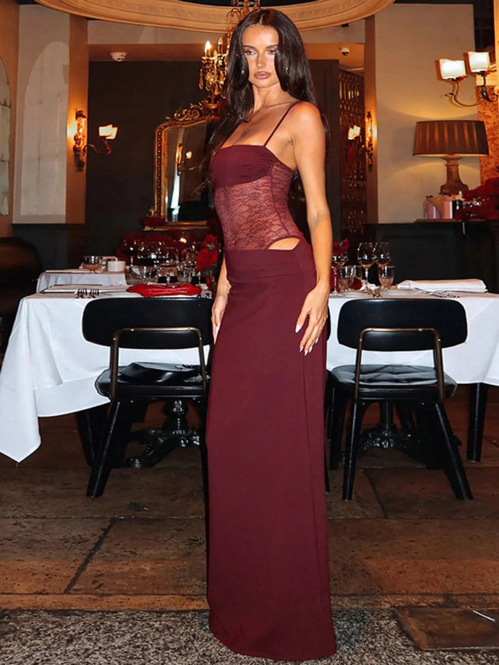 Rochie maxi SHEIN, roșu