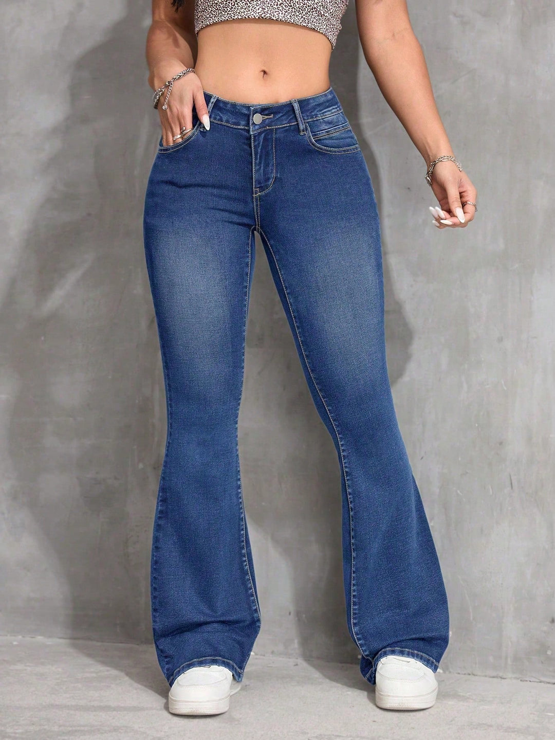 Jeans SHEIN, albastru