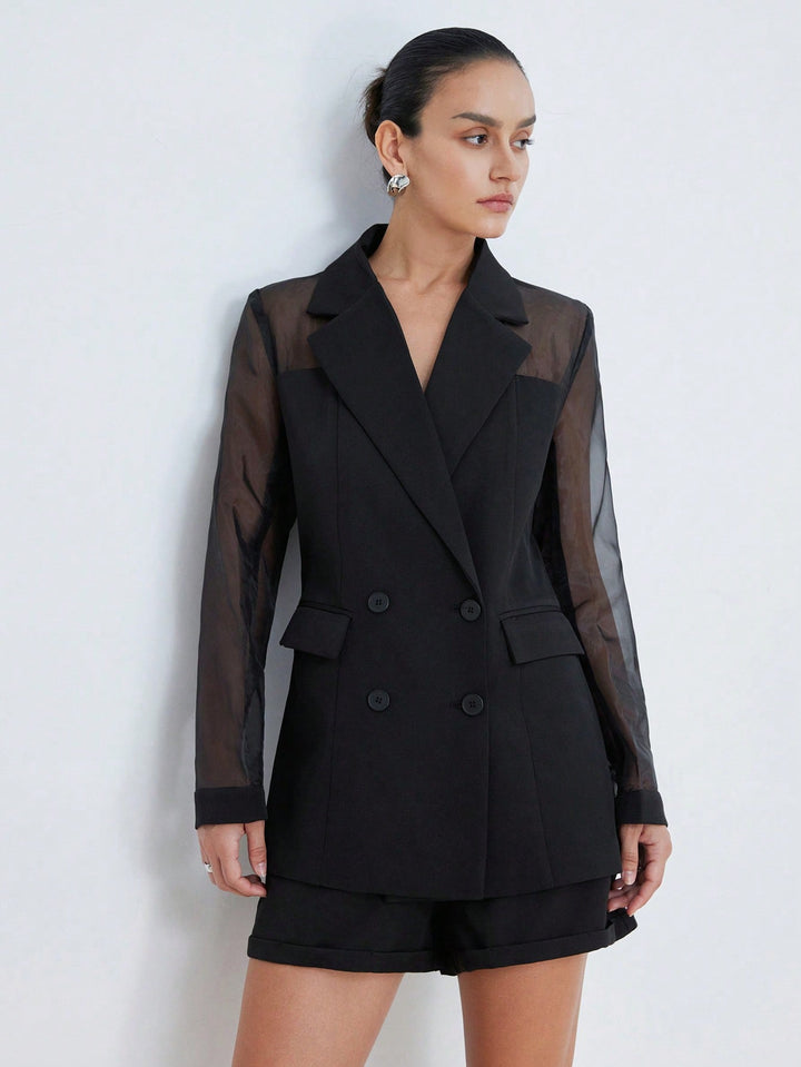 Costum SHEIN, negru