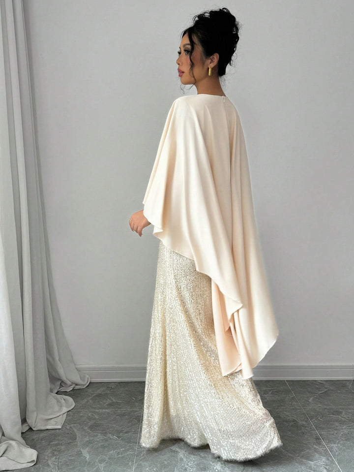 Rochie maxi SHEIN, portocaliu
