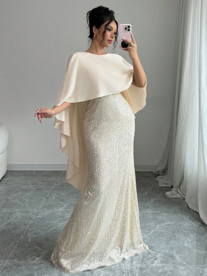 Rochie maxi SHEIN, portocaliu