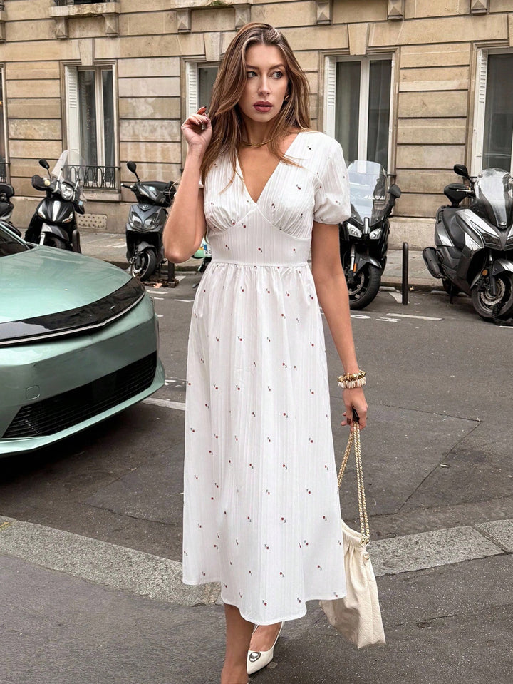 Rochie midi SHEIN, mix culori