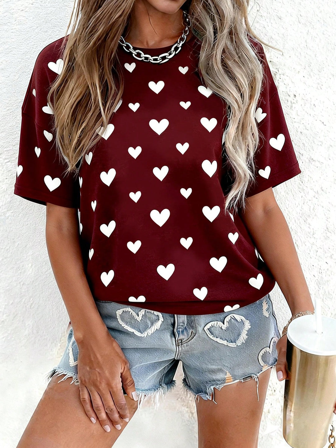 Tricou SHEIN, mix culori