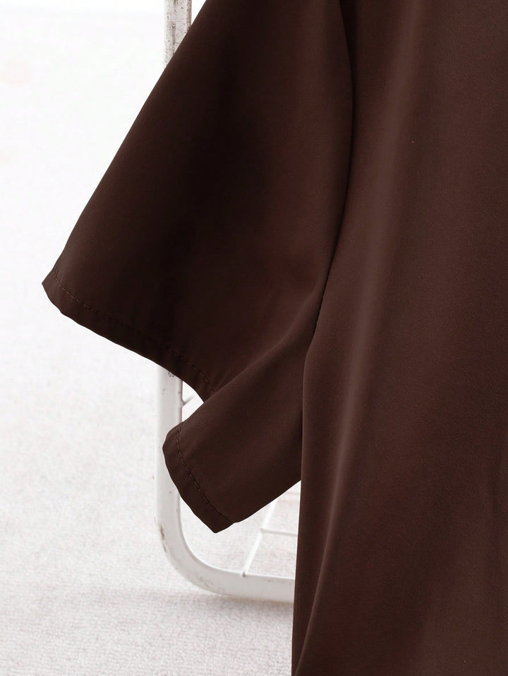 Rochie maxi SHEIN, maro
