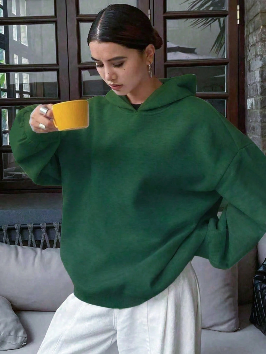 Hanorac SHEIN, verde