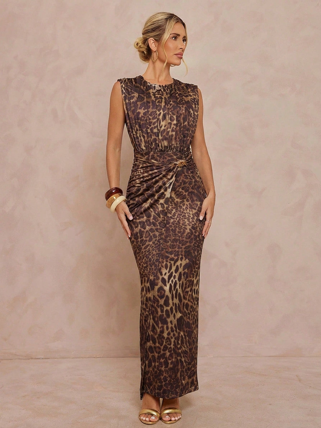 Rochie maxi SHEIN, mix culori