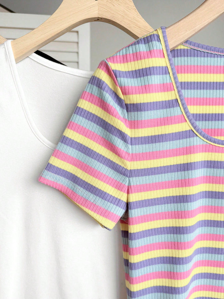 Tricou SHEIN, mix culori