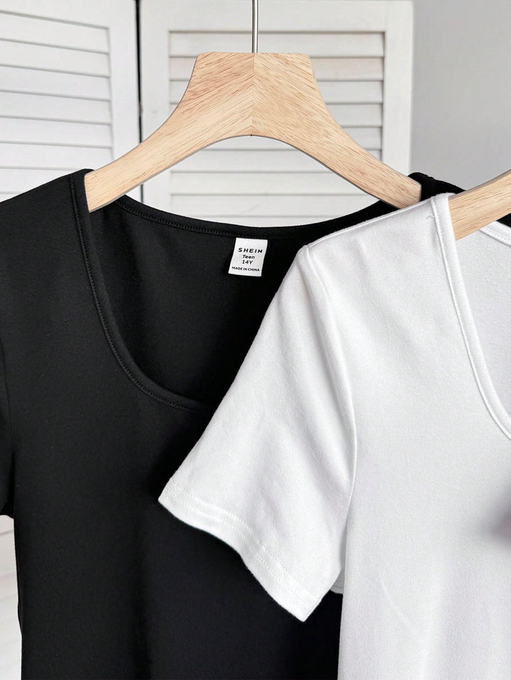 Tricou SHEIN, mix culori