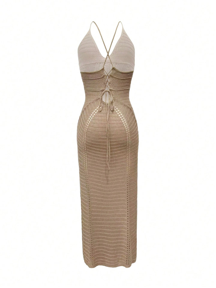 Rochie de plajă SHEIN, bej