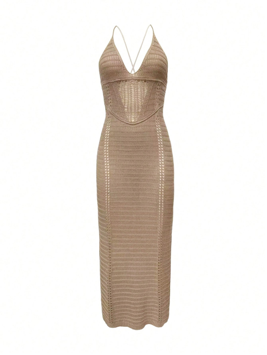 Rochie de plajă SHEIN, bej