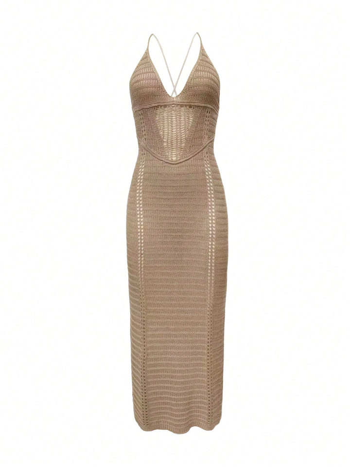 Rochie de plajă SHEIN, bej