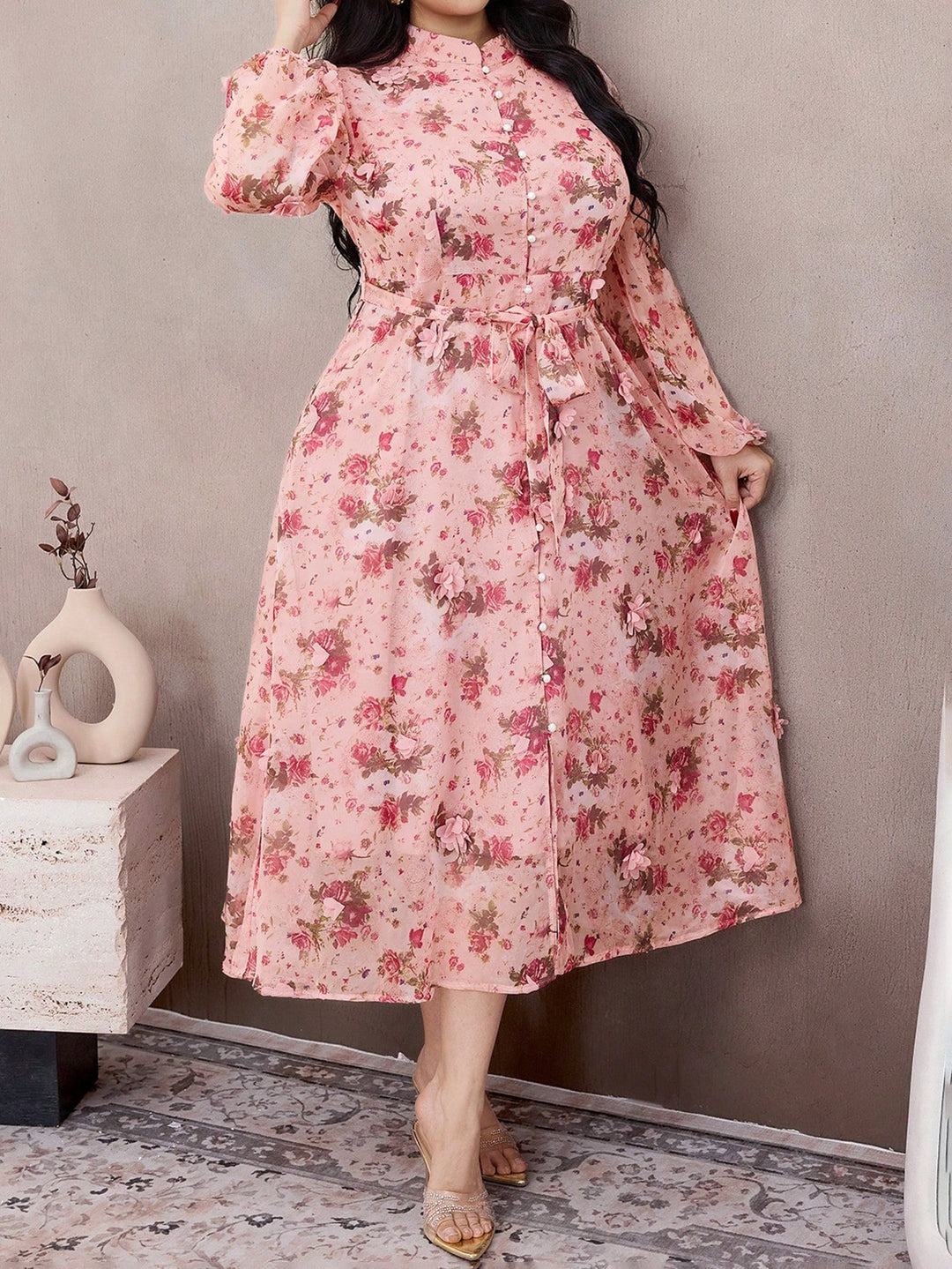 Rochie SHEIN, mix culori