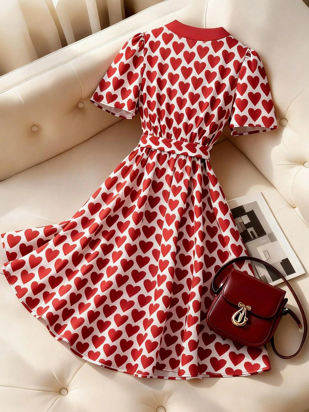 Rochie midi SHEIN, mix culori