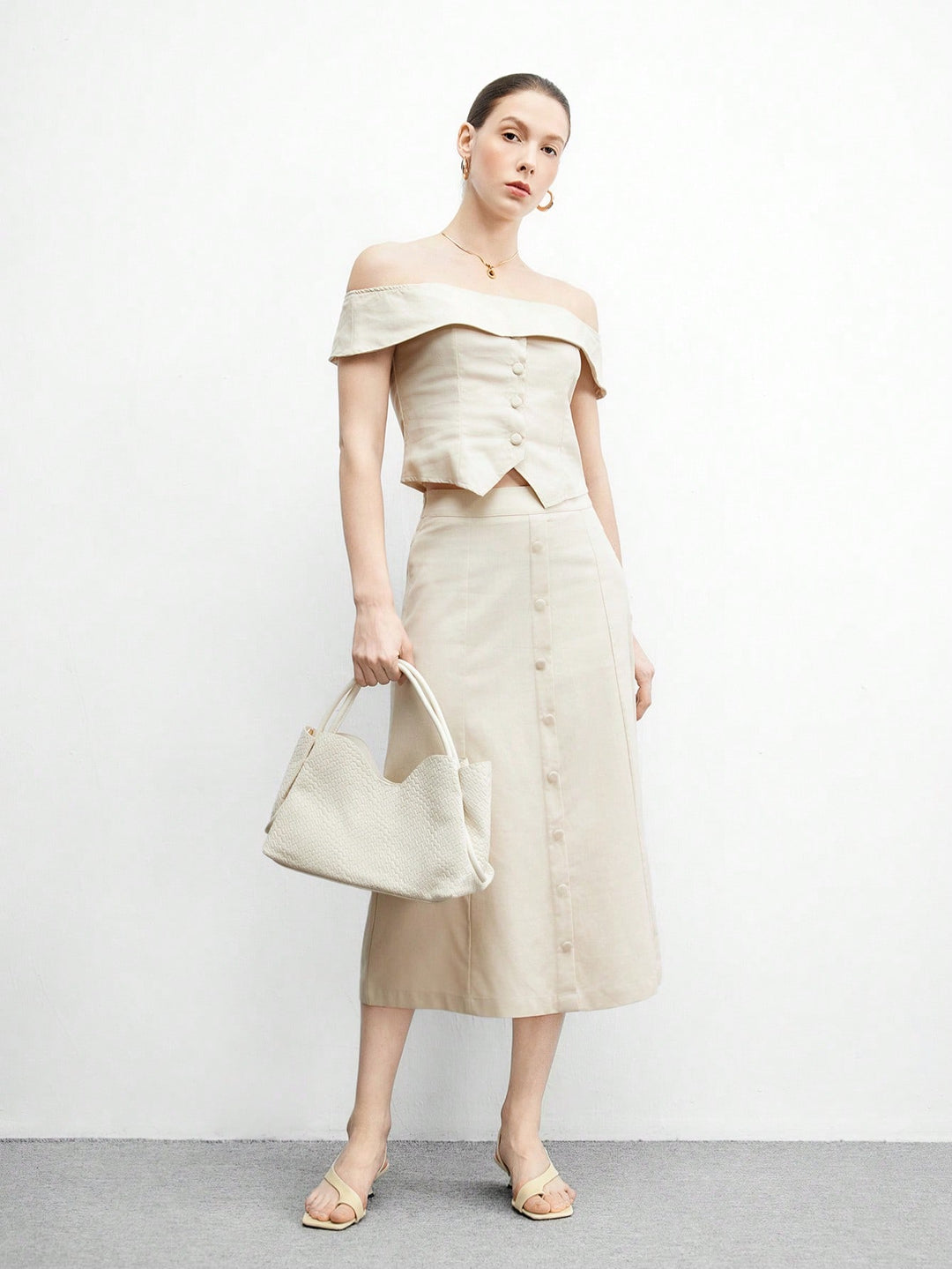 Sandale SHEIN, bej