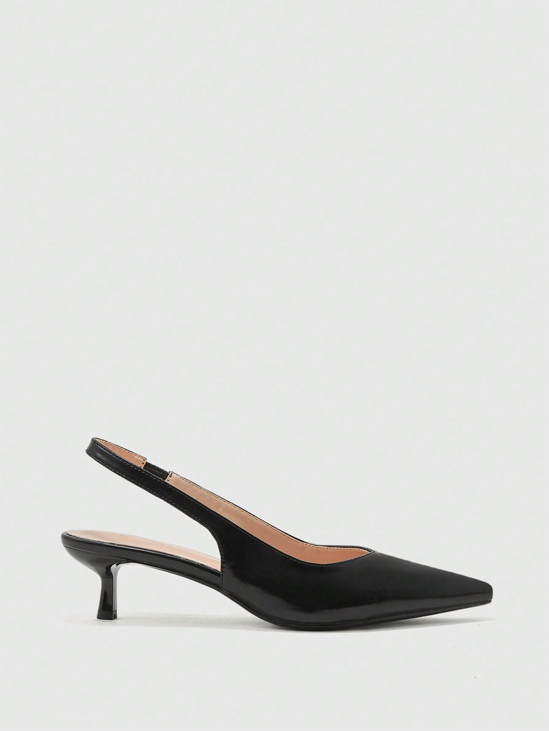 Pantofi cu toc SHEIN, negru