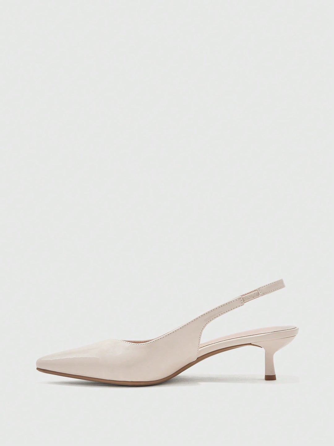 Pantofi cu toc SHEIN, crem