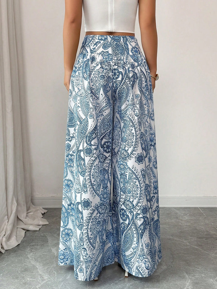 Pantaloni SHEIN, albastru