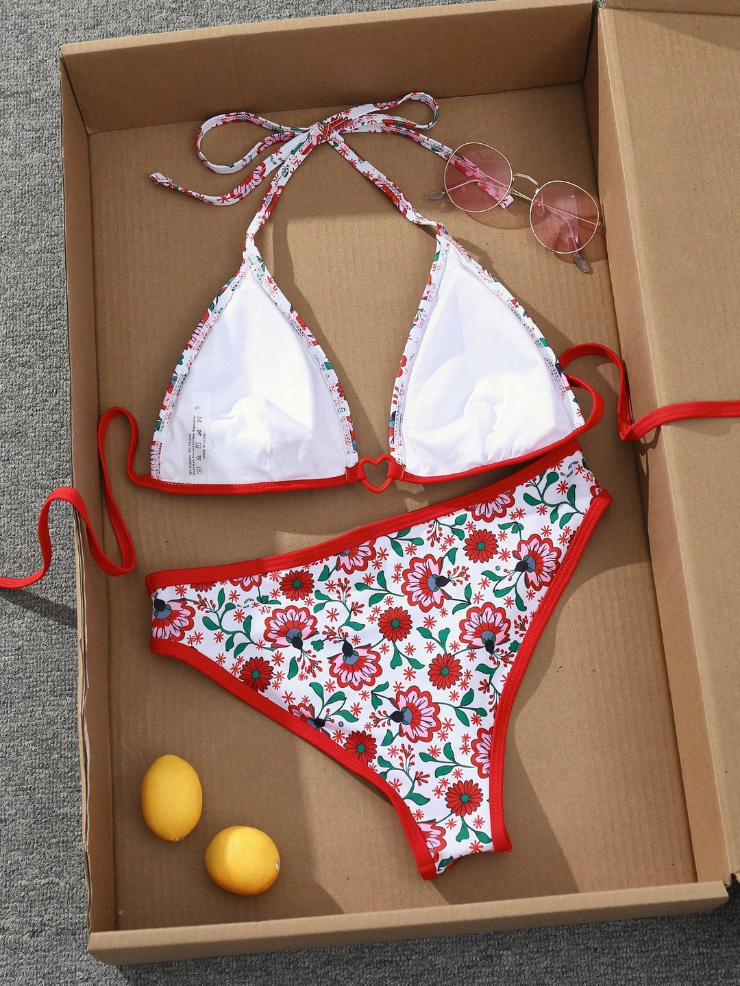 Set bikini de baie SHEIN, mix culori
