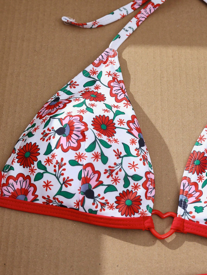 Set bikini de baie SHEIN, mix culori