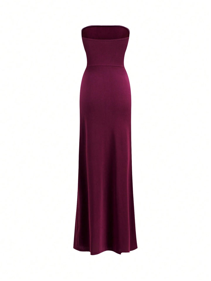 Rochie maxi SHEIN, roz