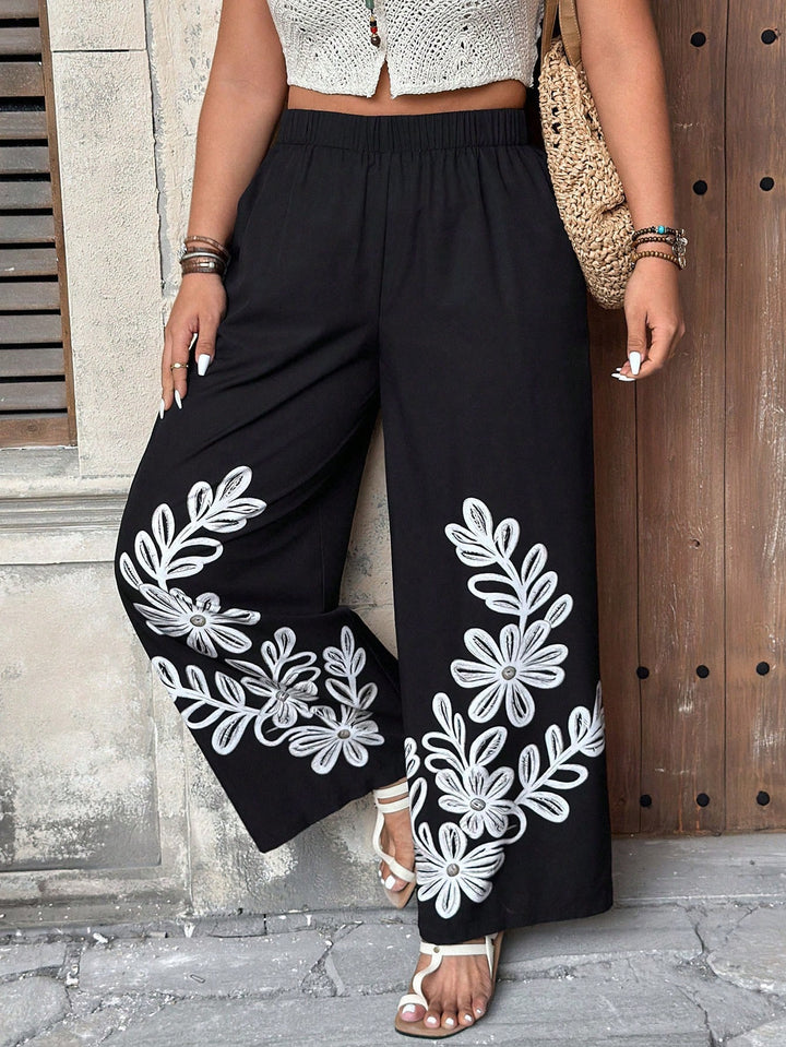 Pantaloni SHEIN, negru