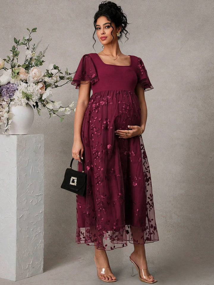 Rochie SHEIN, vișiniu