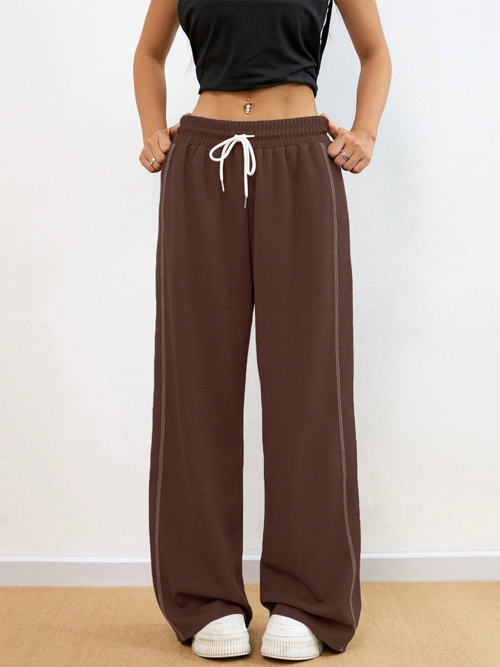 Pantaloni SHEIN, maro