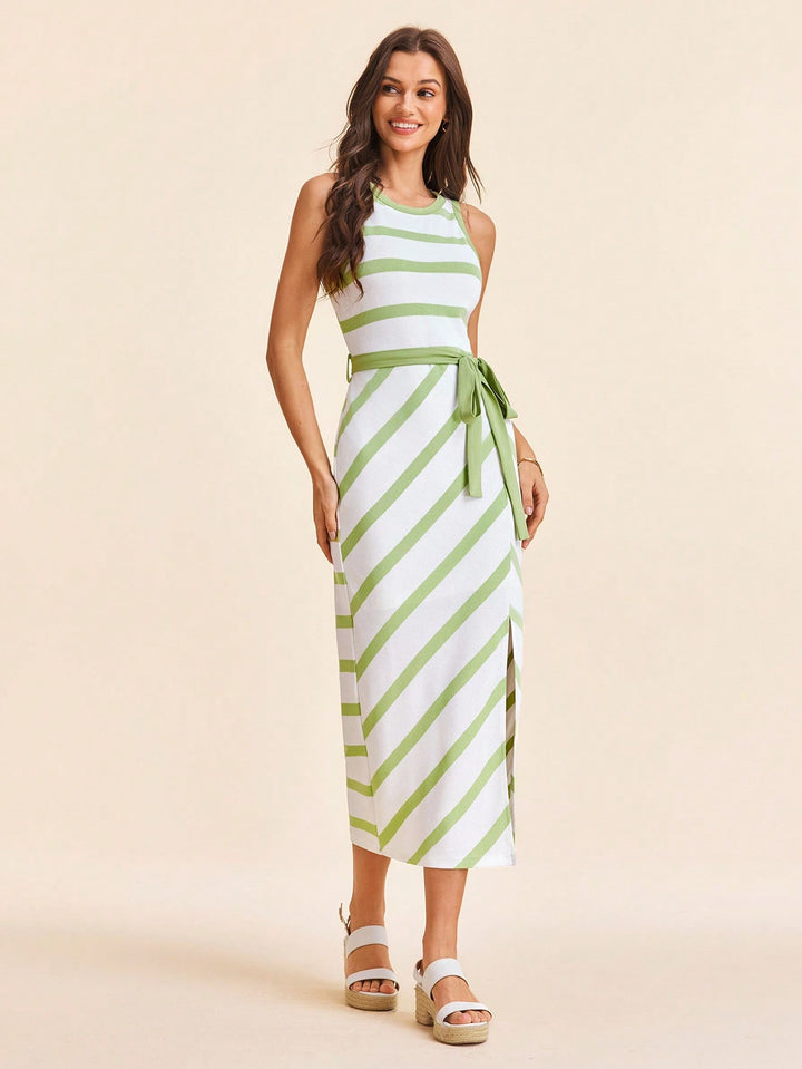 Rochie maxi SHEIN, verde