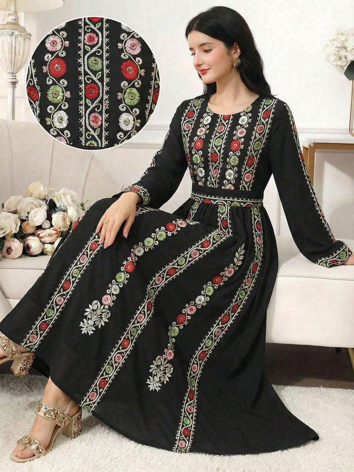 Rochie maxi SHEIN, negru