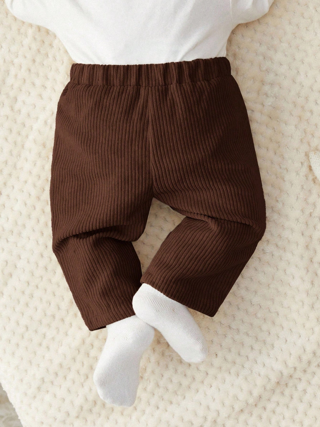 Pantaloni SHEIN, maro