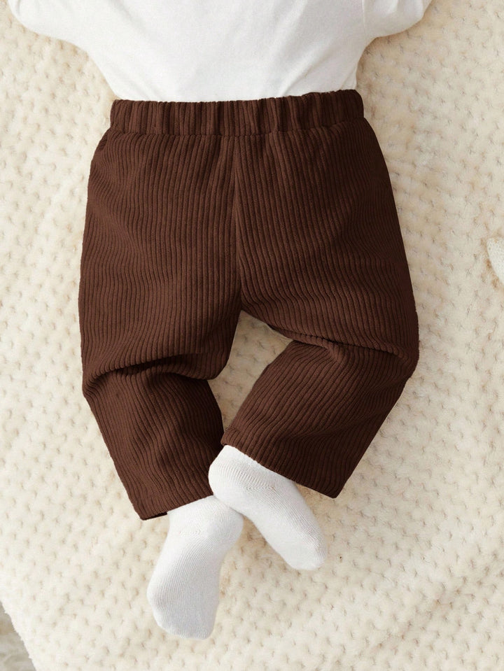 Pantaloni SHEIN, maro