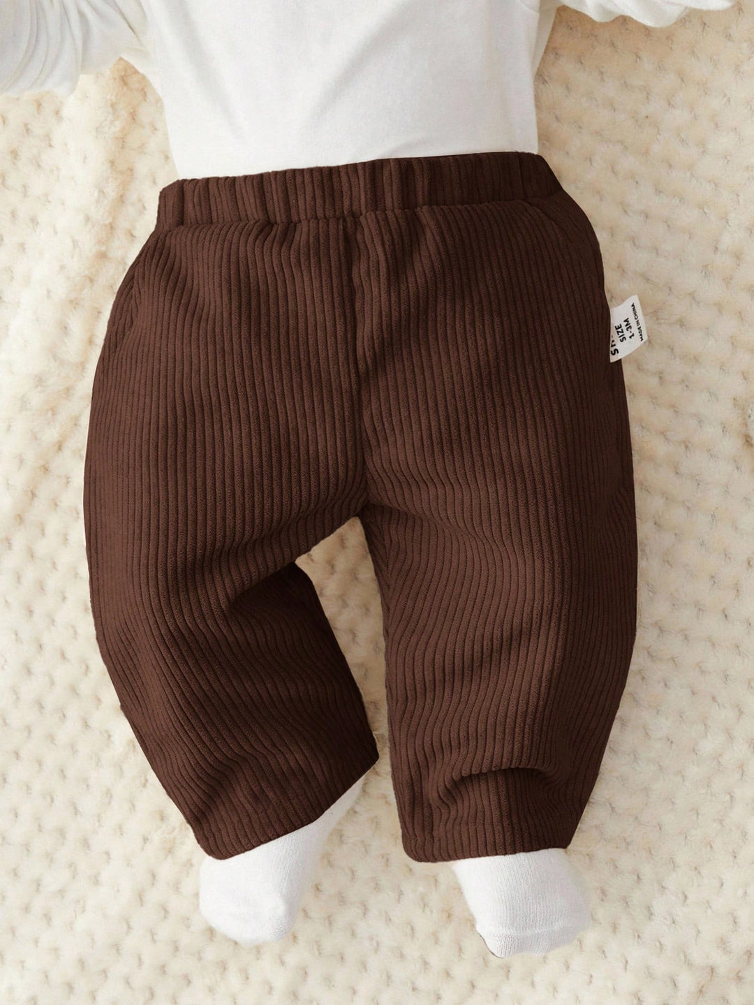 Pantaloni SHEIN, maro