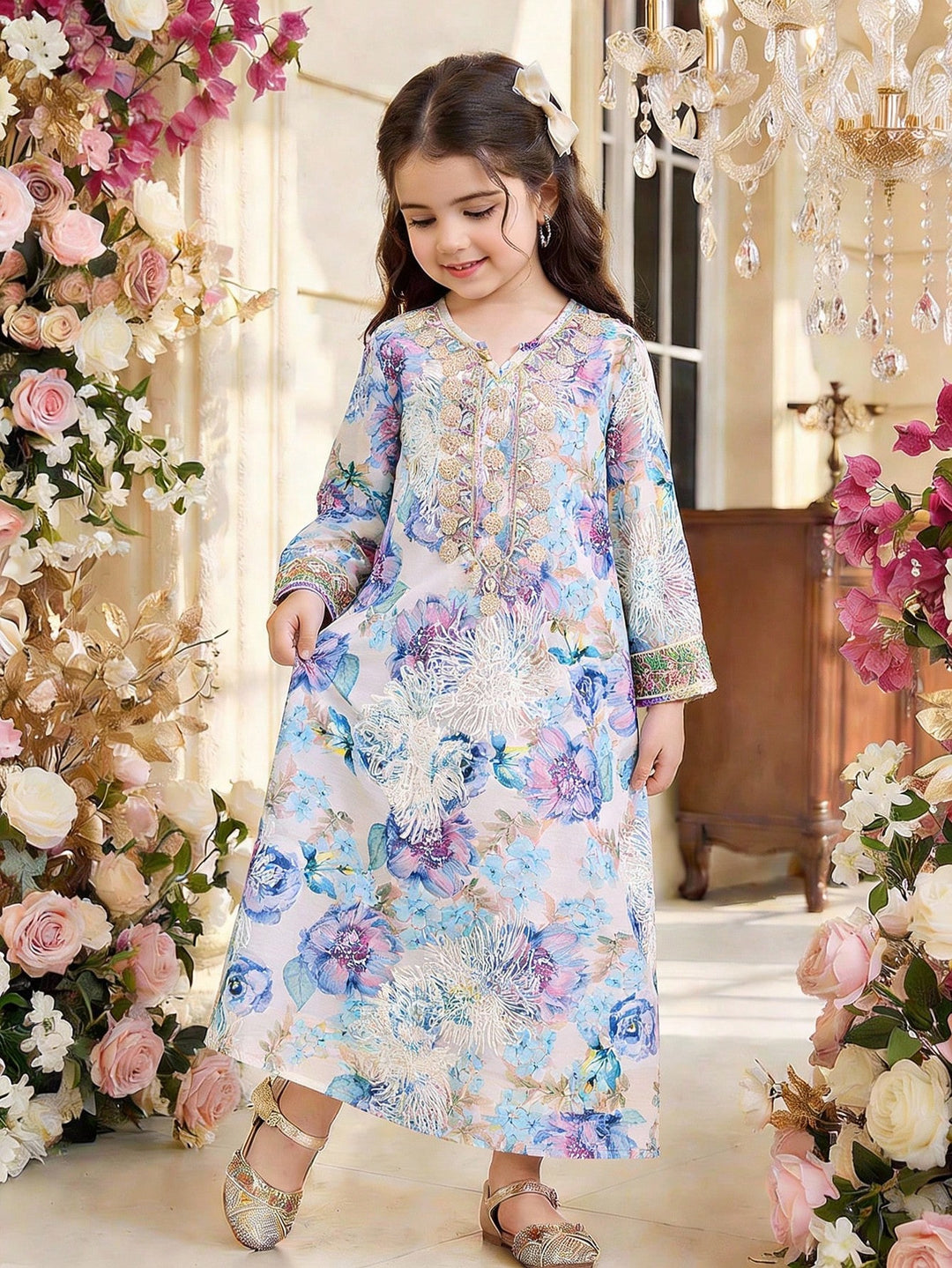 Rochie Shein, mix culori