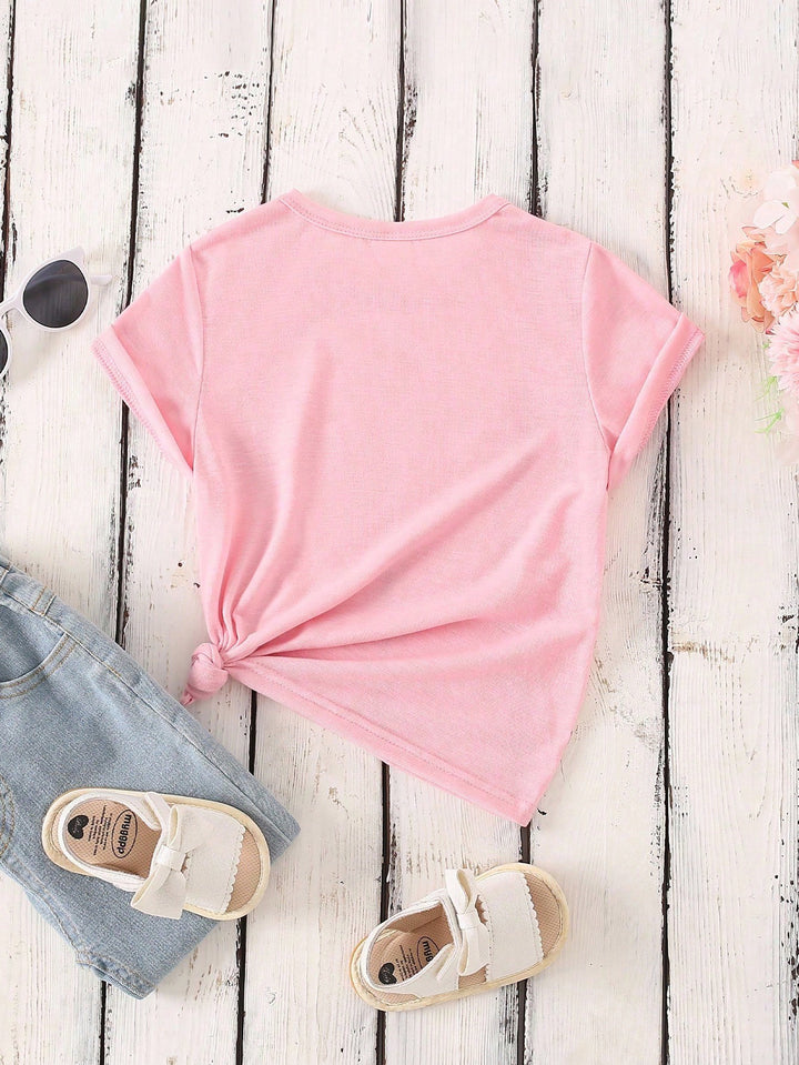 Tricou SHEIN, roz