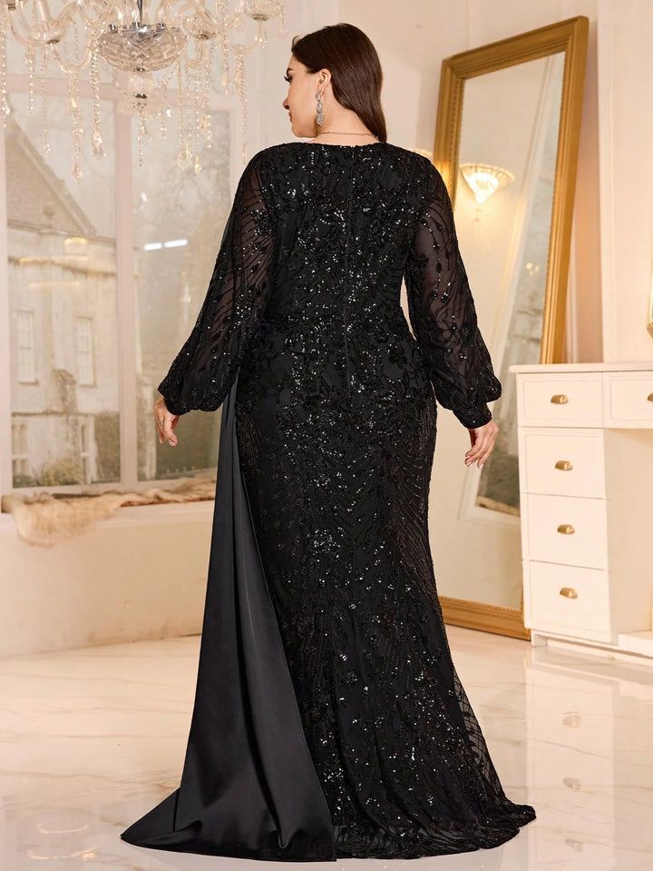 Rochie maxi SHEIN, negru