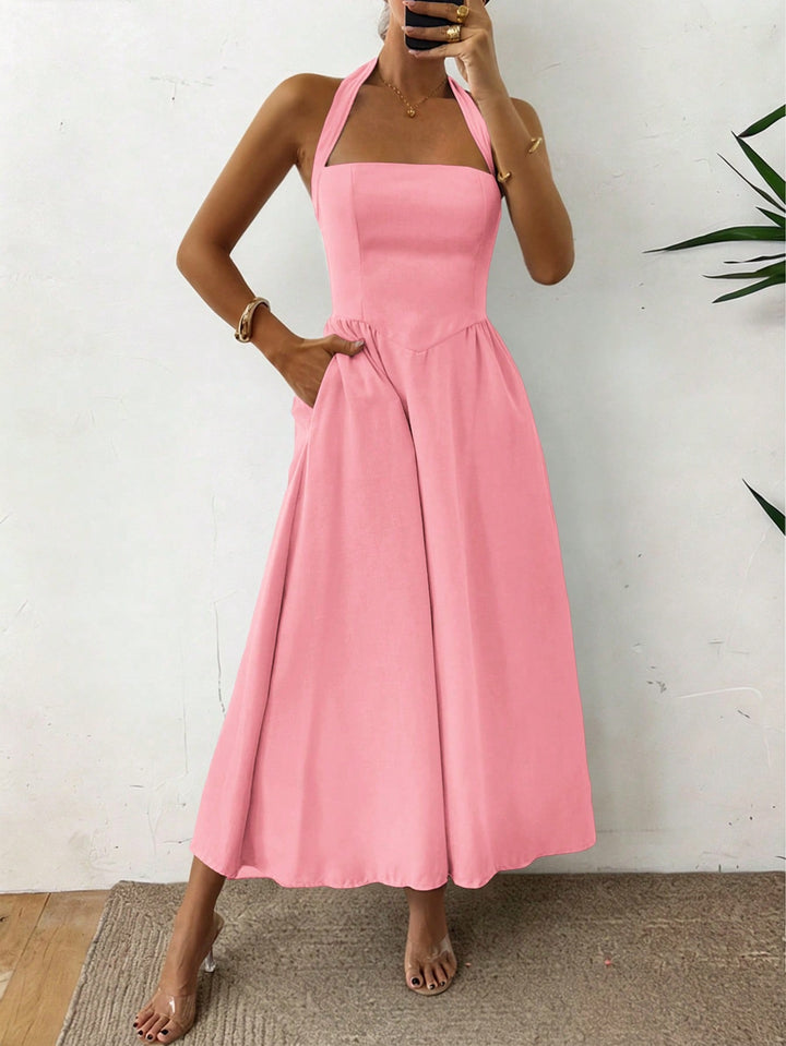 Rochie maxi SHEIN, roz