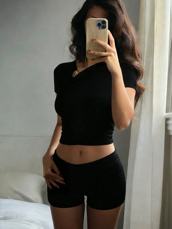 Tricou SHEIN, negru