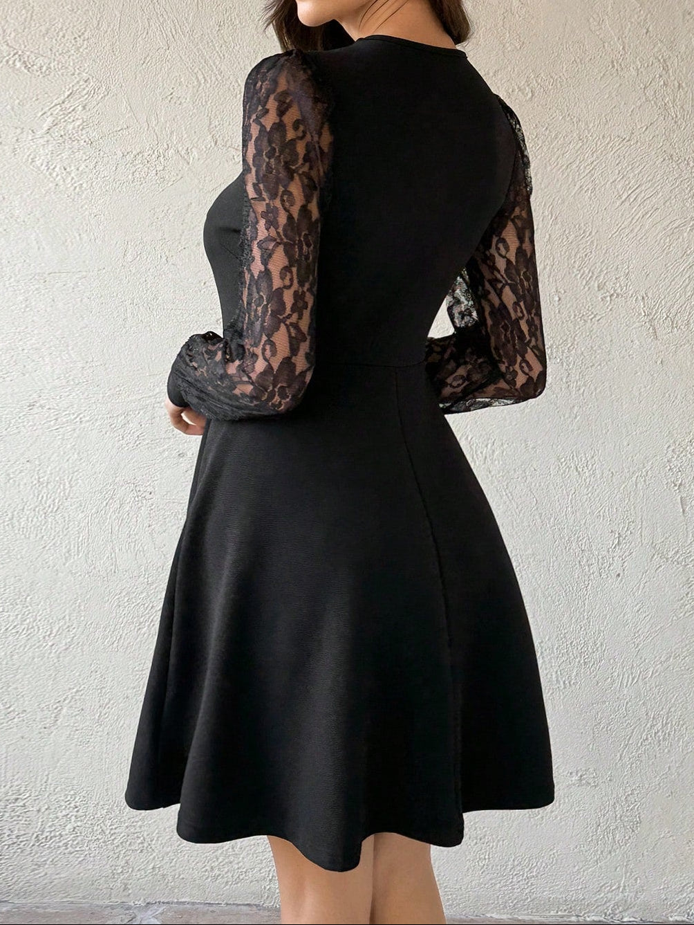 SHEIN miniruha, fekete
