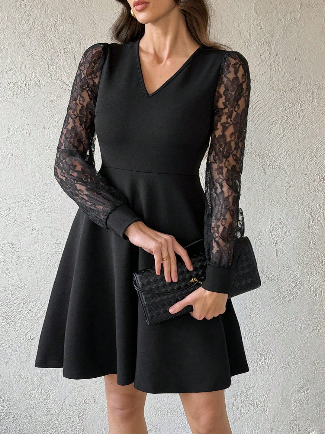 SHEIN miniruha, fekete