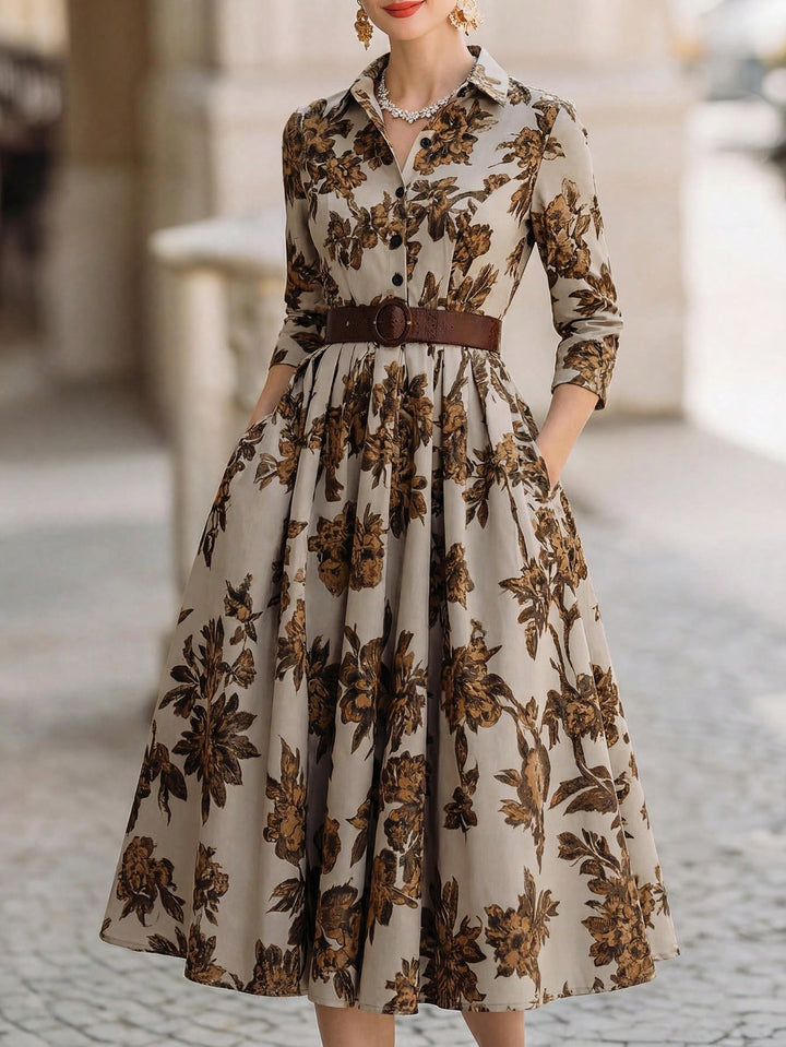 Rochie midi SHEIN, mix culori