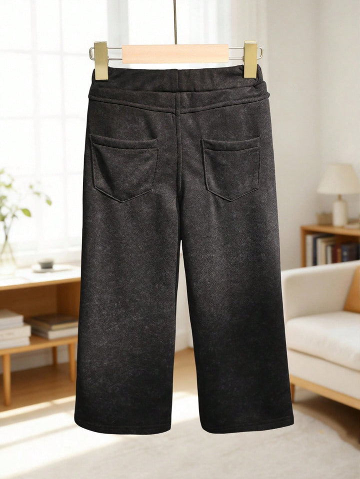 Pantaloni SHEIN, negru