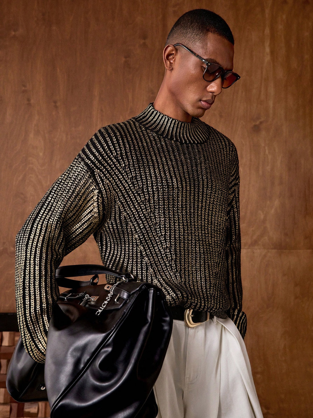 Pulover SHEIN, auriu