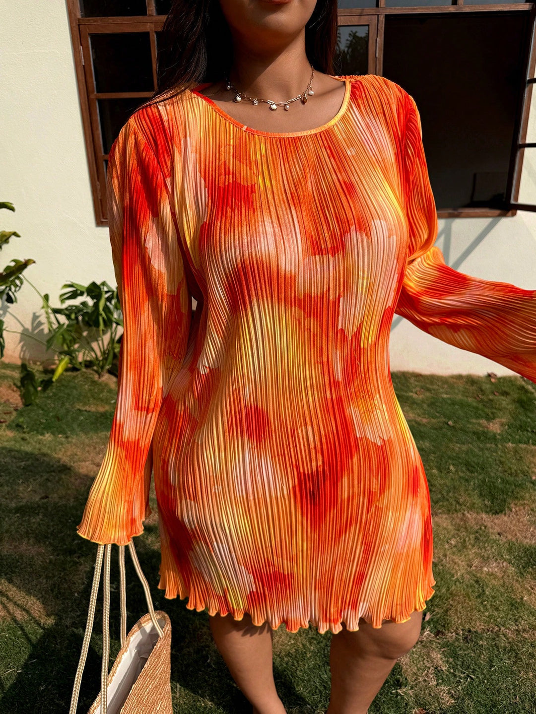 Rochie SHEIN, portocaliu