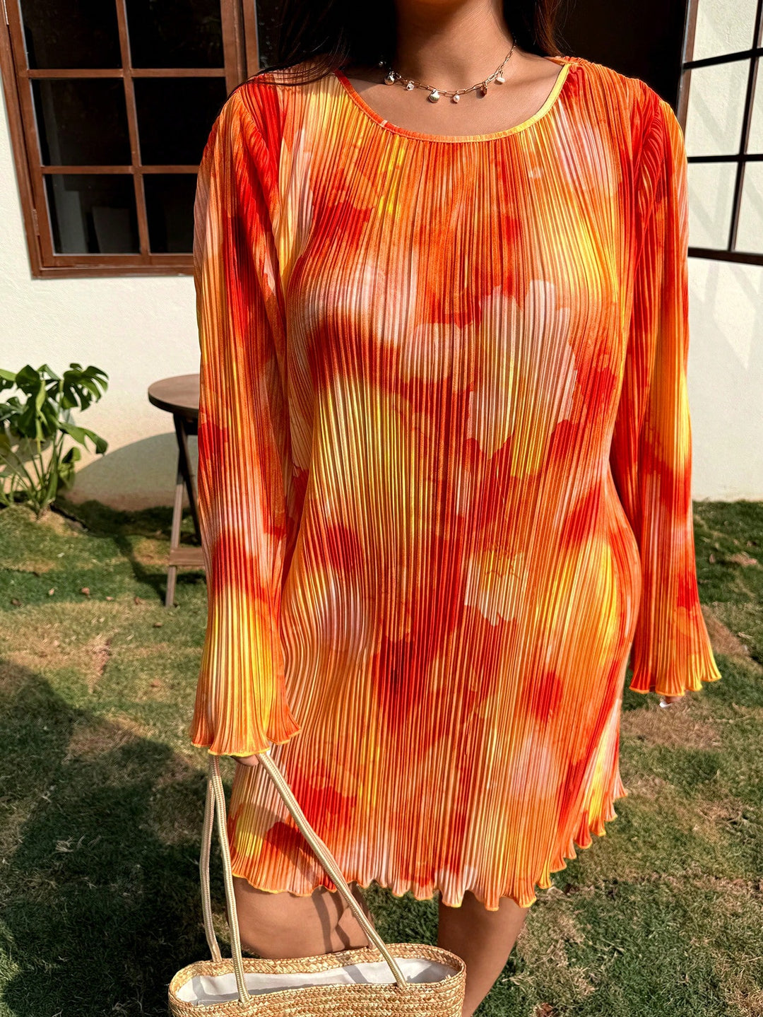 Rochie SHEIN, portocaliu