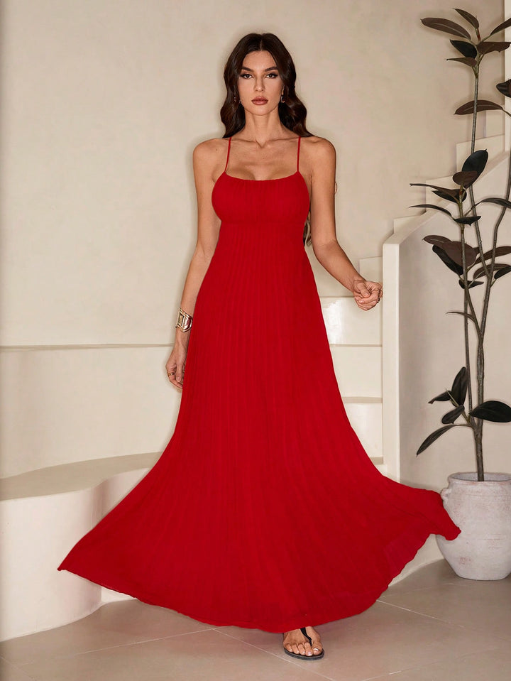 Rochie maxi SHEIN, vișiniu